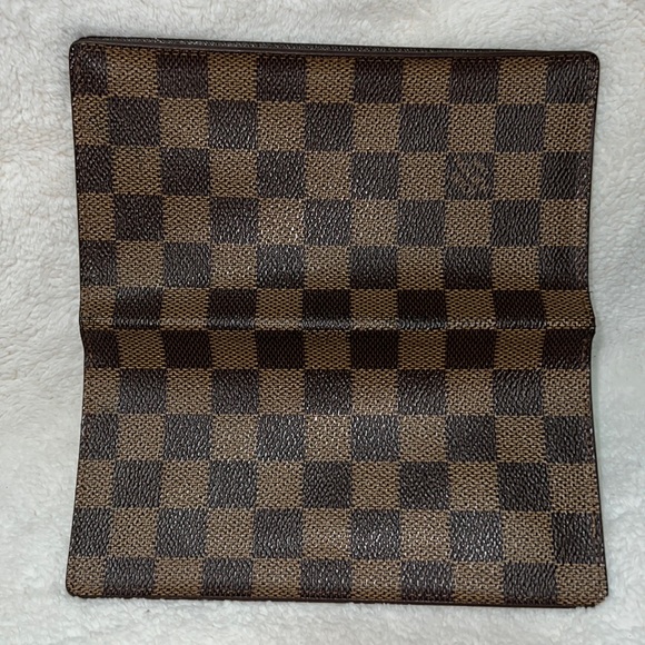 Louis Vuitton Damier Checkbook wallet with card slots Made in France - Picture 2 of 12